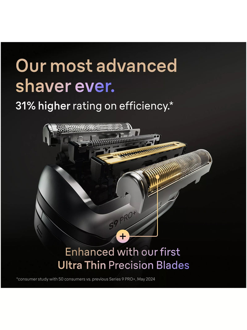 Braun Series 9 PRO+ electric shaver black, imported from the UK