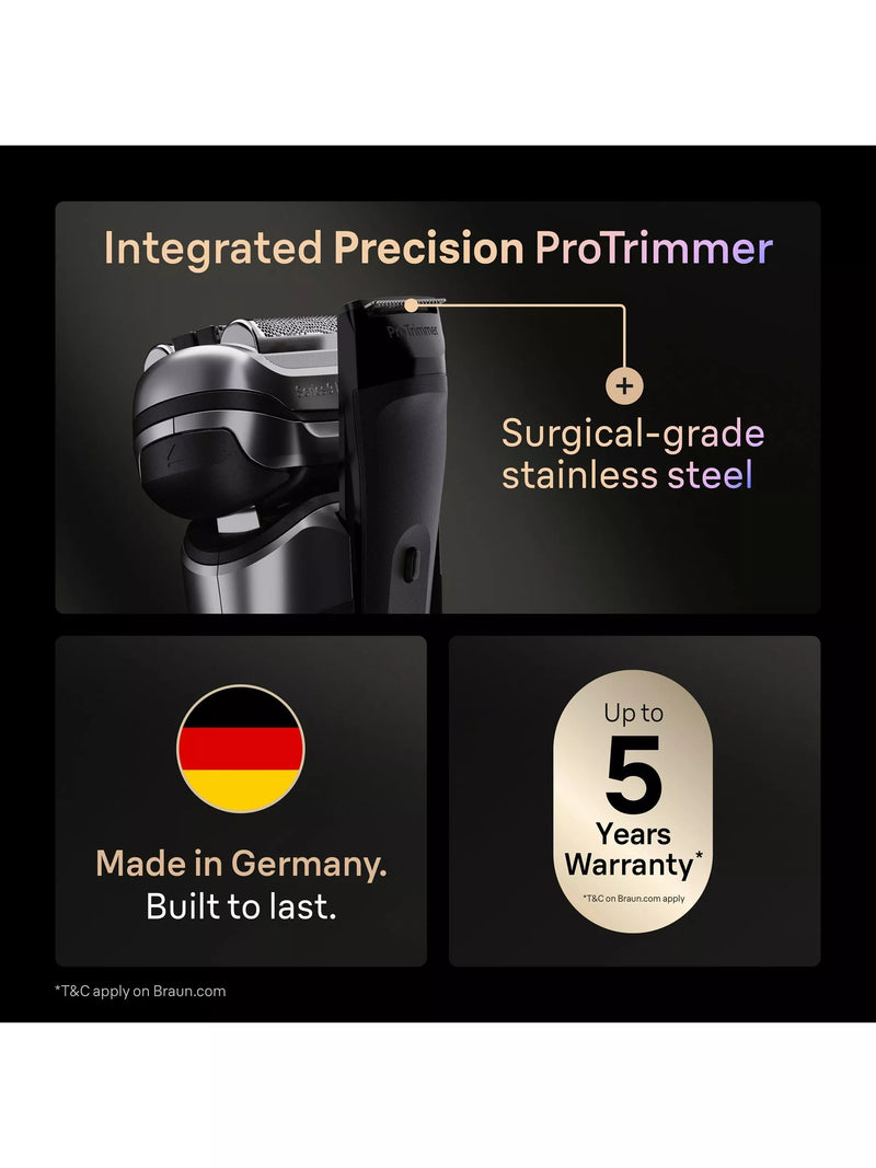 Braun Series 9 PRO+ electric shaver black, imported from the UK