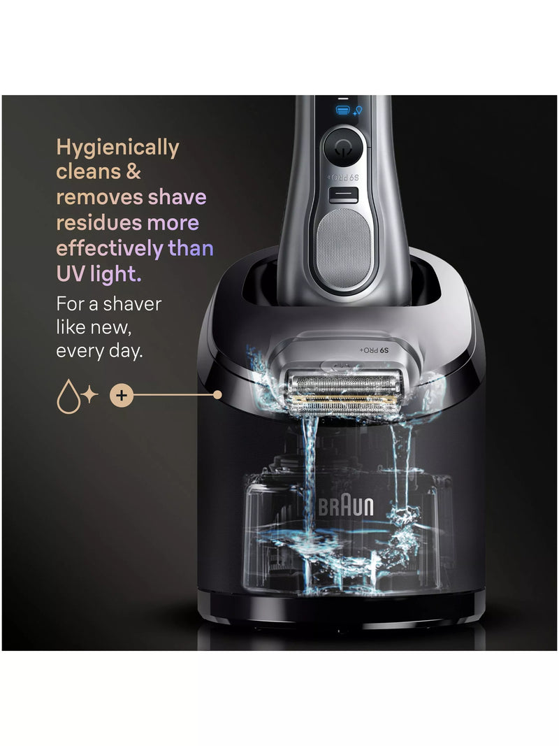 Braun Series 9 PRO+ electric shaver black, imported from the UK