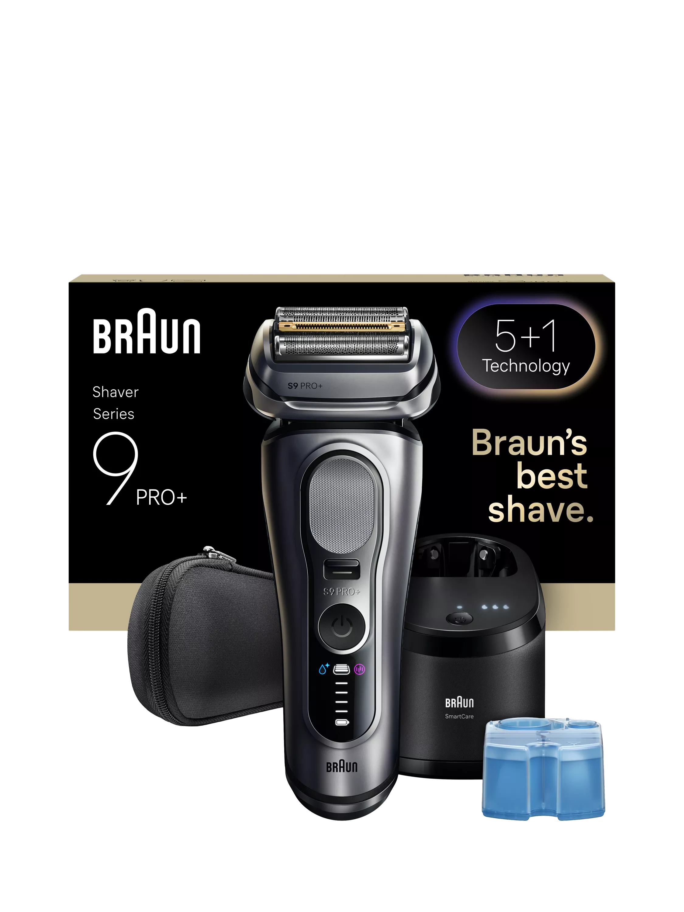 Braun Series 9 PRO+ electric shaver black, imported from the UK