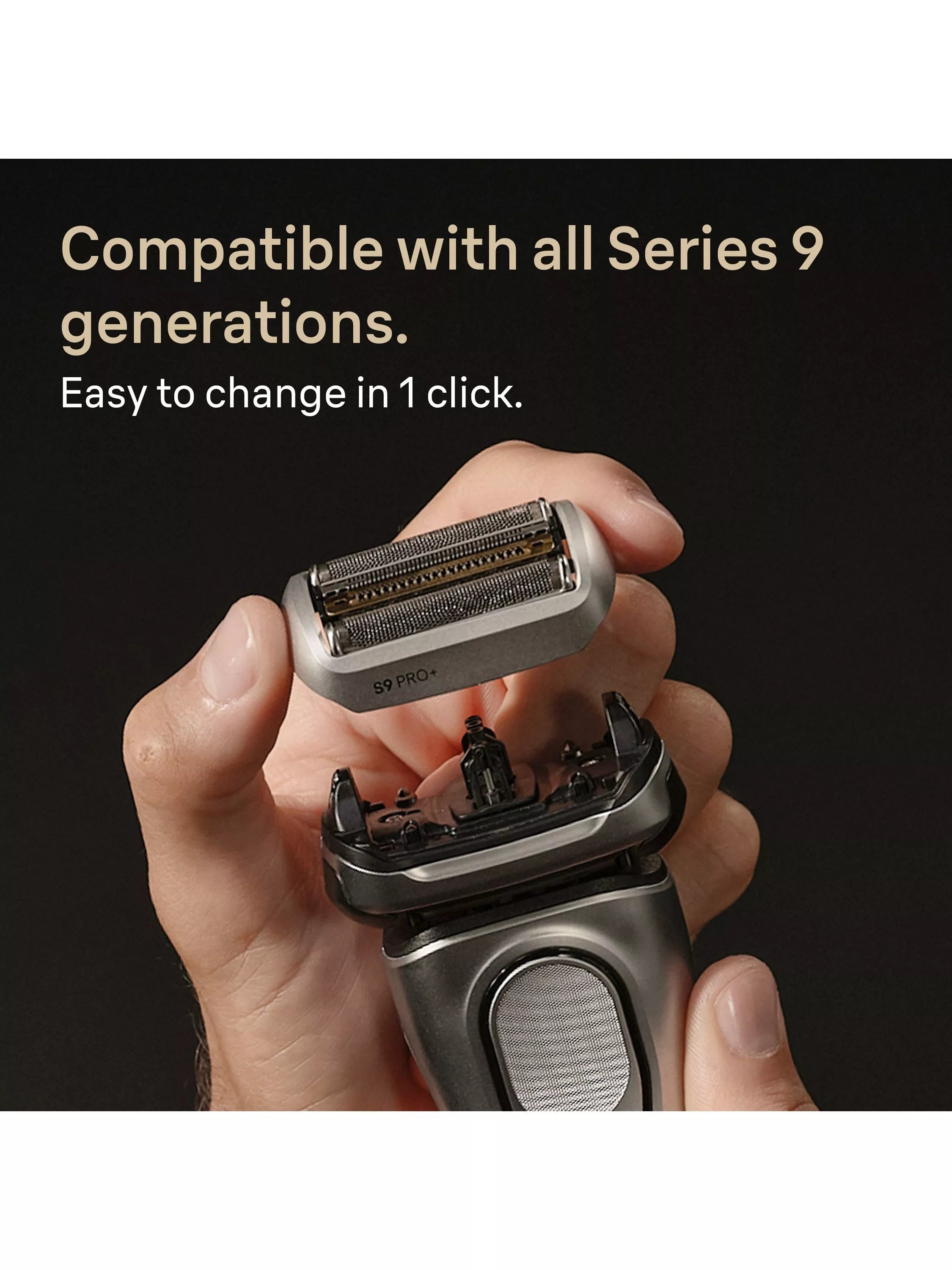Braun Series 9 shaver head replacement (British brand)