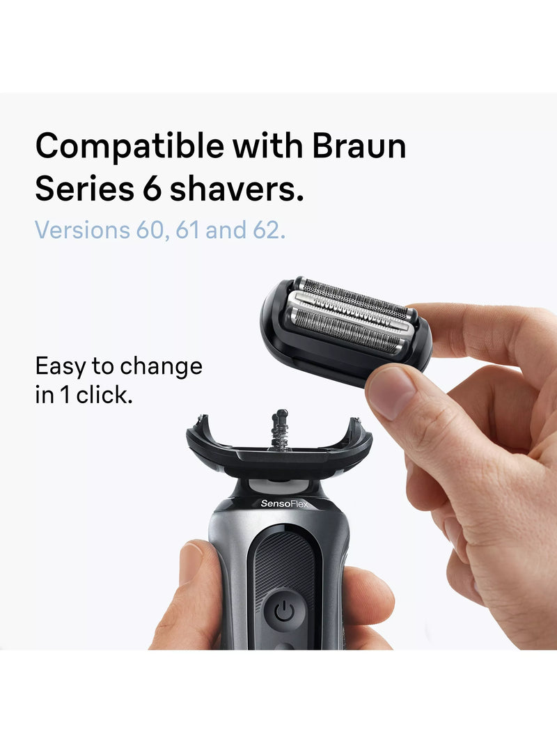 Braun Series 6 shaver head replacement, UK version
