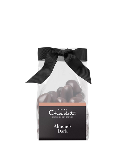John Lewis Hotel Chocolat Dark Chocolate Salted Caramelised Almonds 125g- Buy online at McGrocer