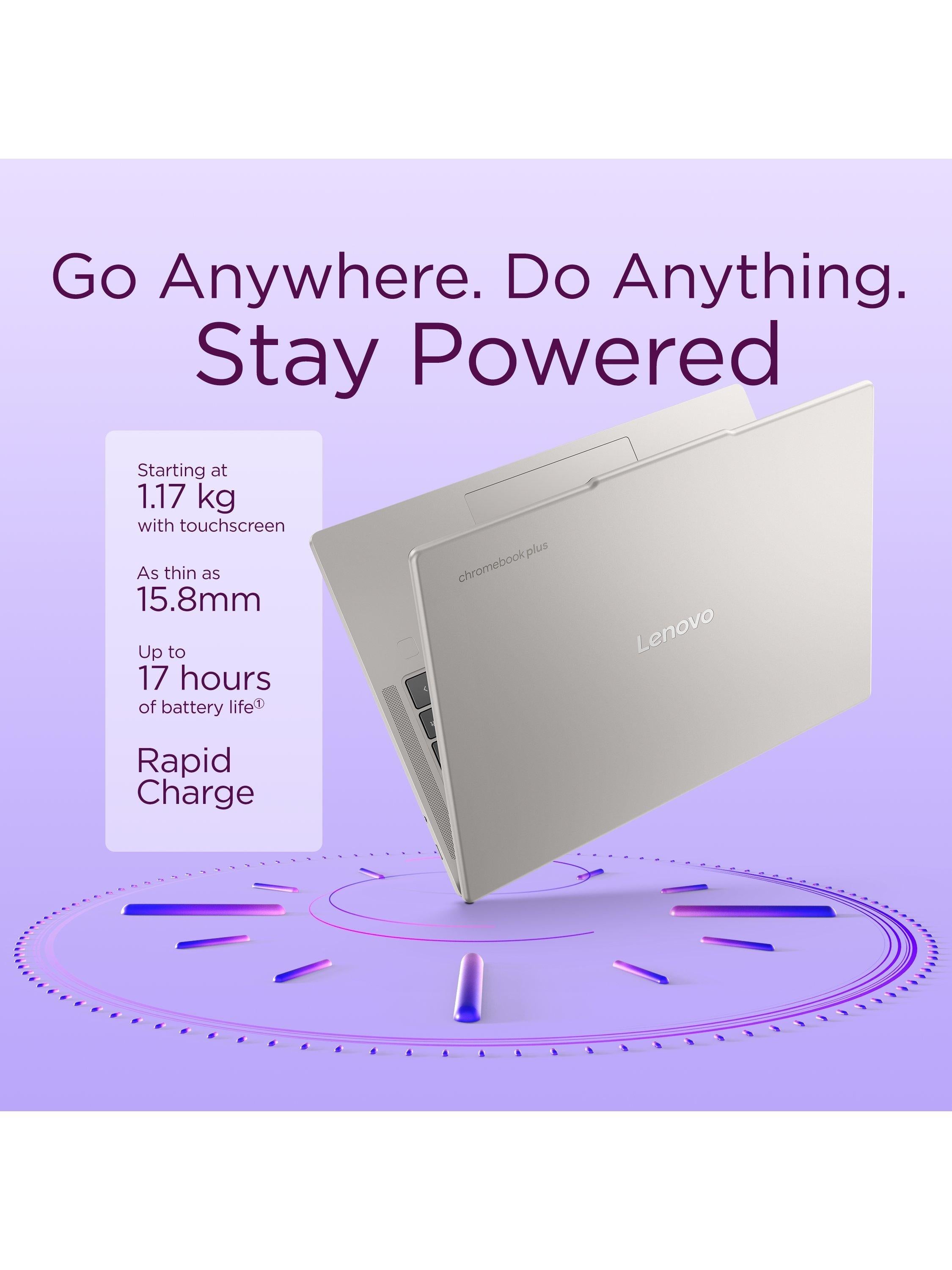Lenovo Chromebook Plus laptop 14-inch, UK version