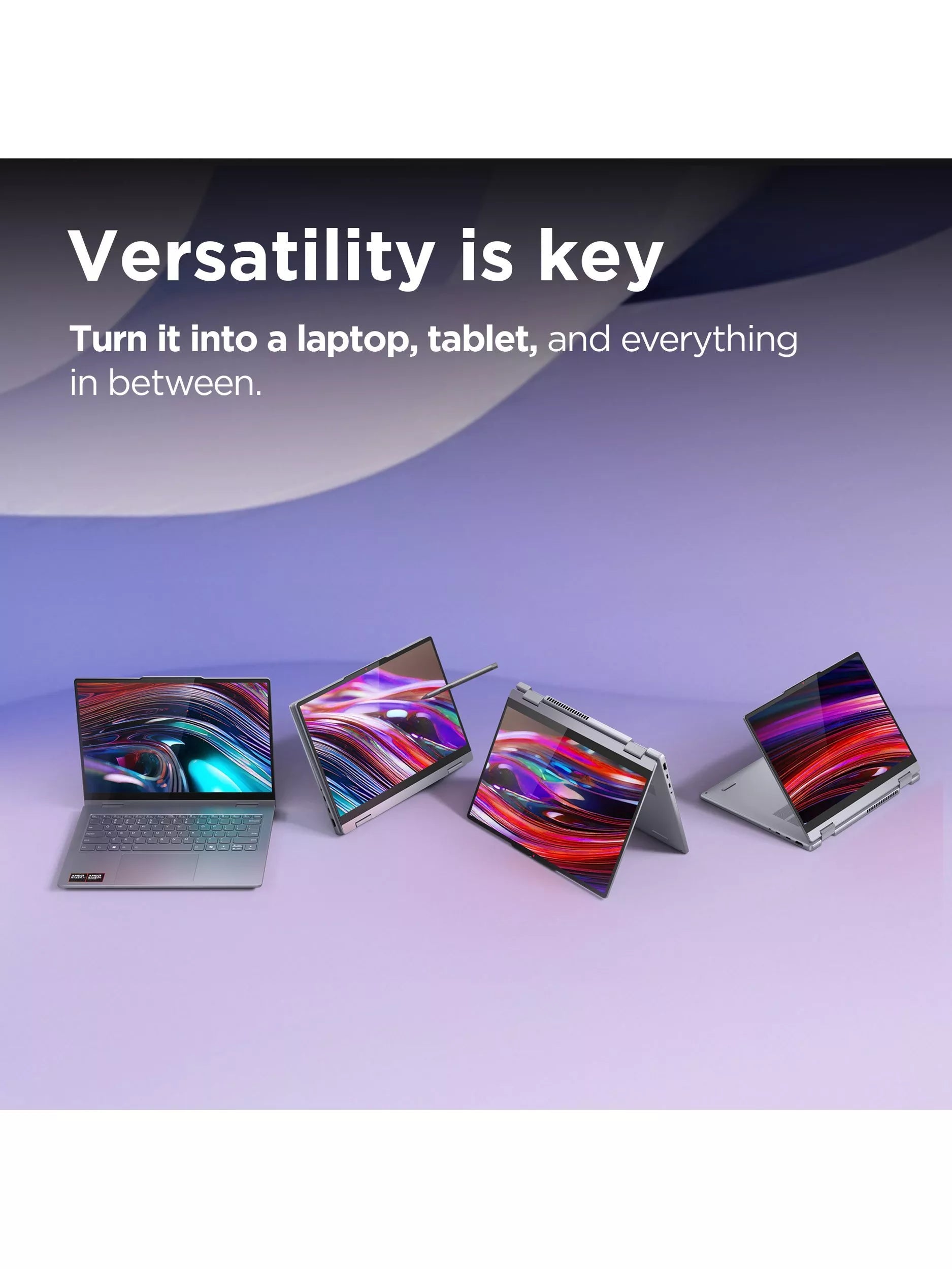Lenovo IdeaPad 5 convertible laptop 14-inch OLED (British brand)