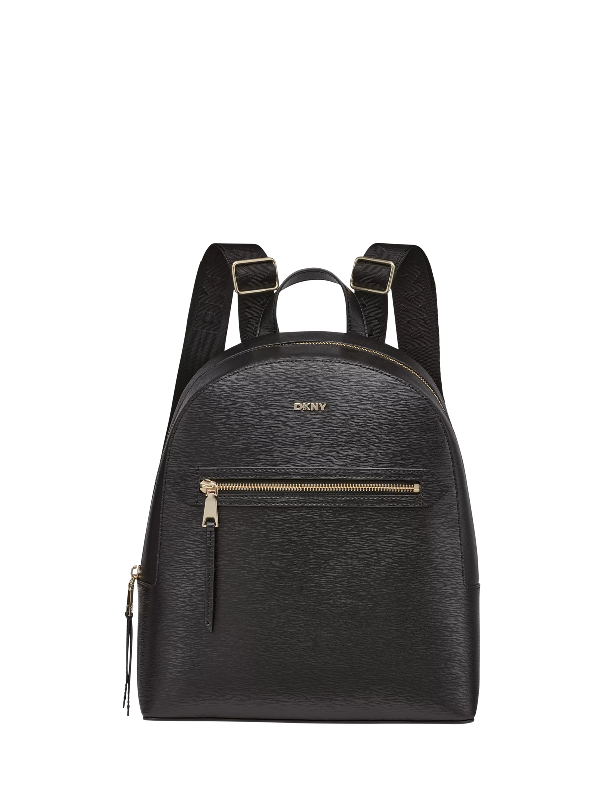 DKNY Bryant Avenue backpack in black and gold, imported from the UK