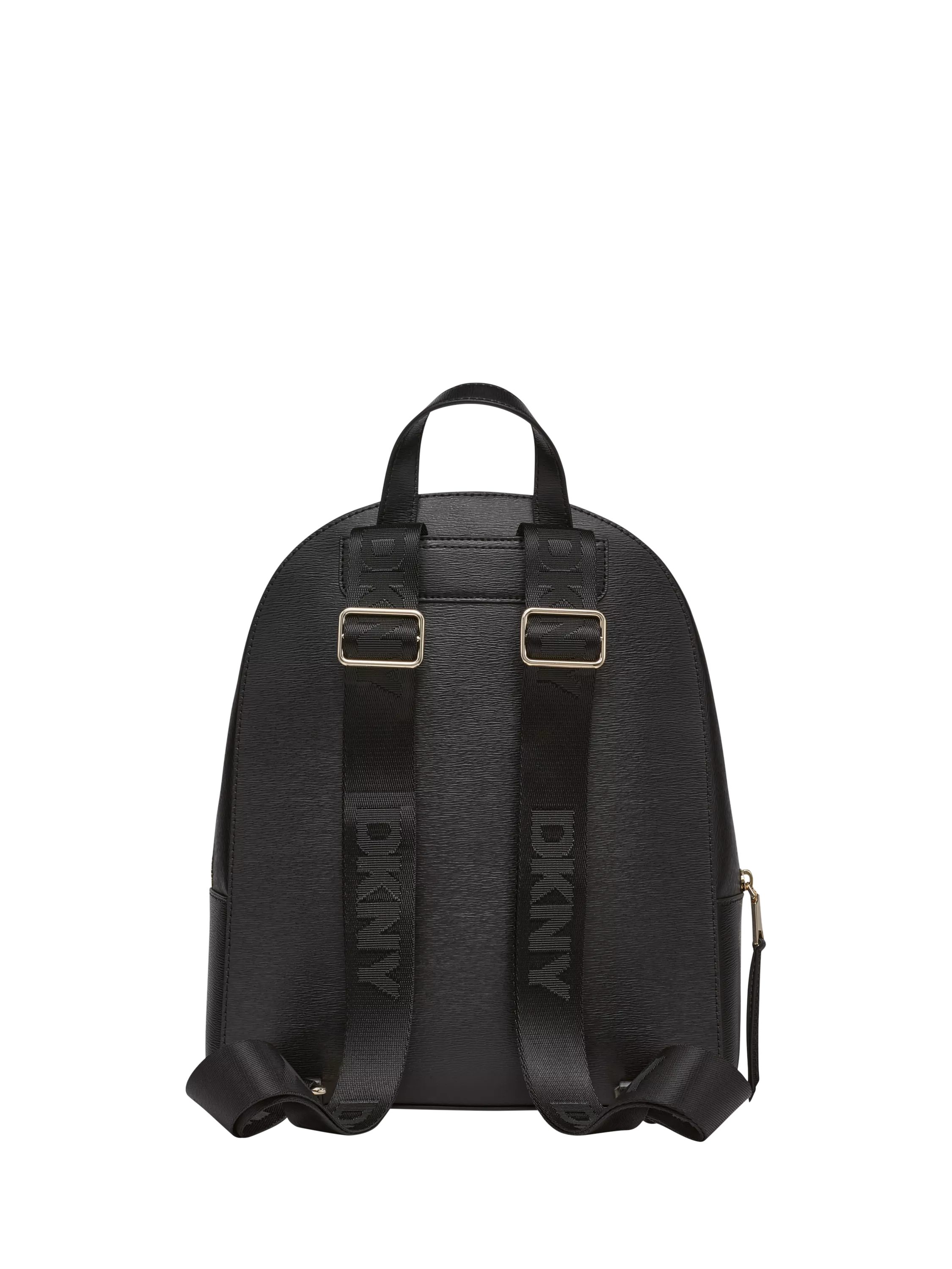 DKNY Bryant Avenue backpack in black and gold, imported from the UK