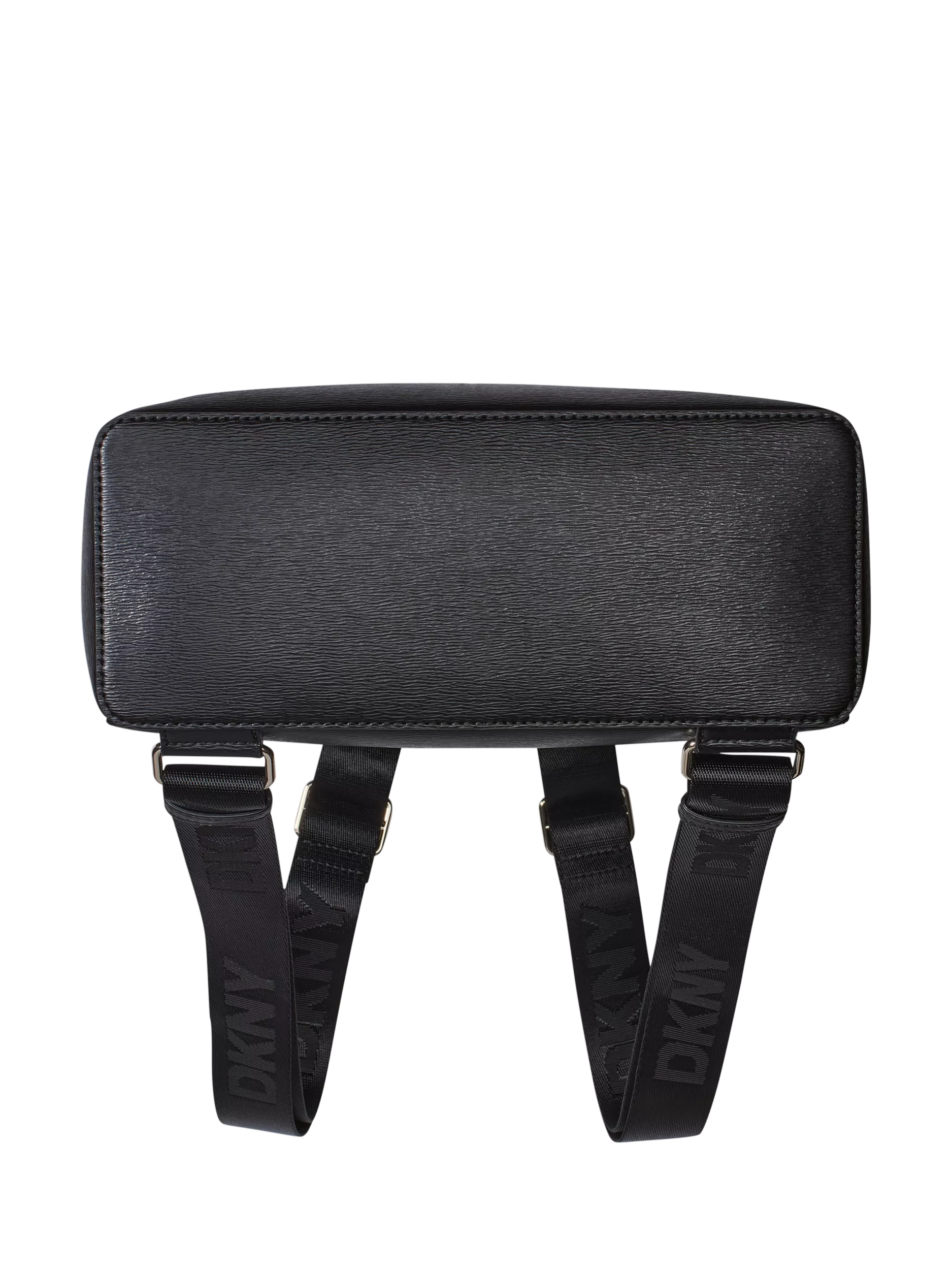 DKNY Bryant Avenue backpack in black and gold, imported from the UK