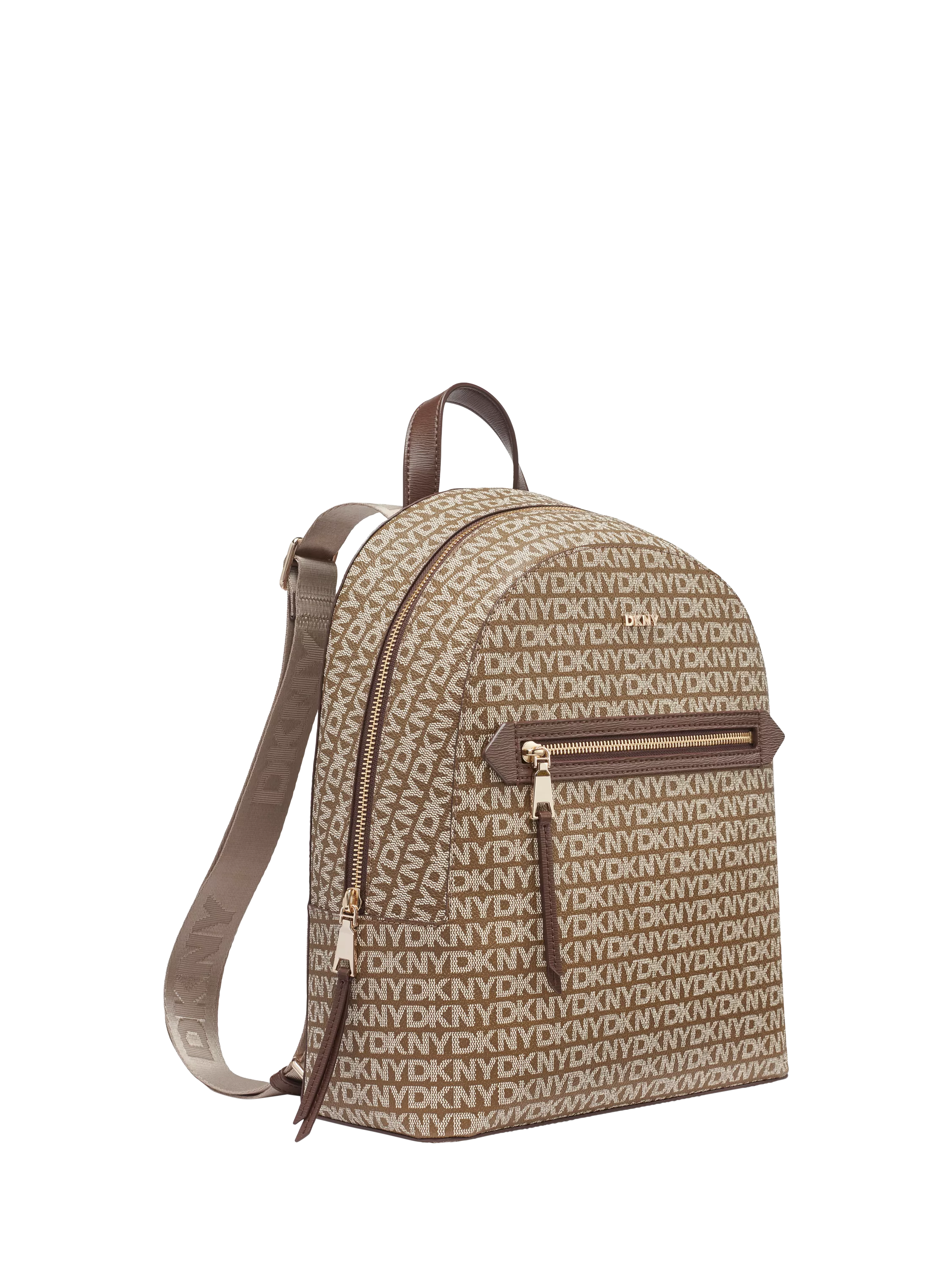 DKNY Bryant Ave backpack chocolate, imported from the UK