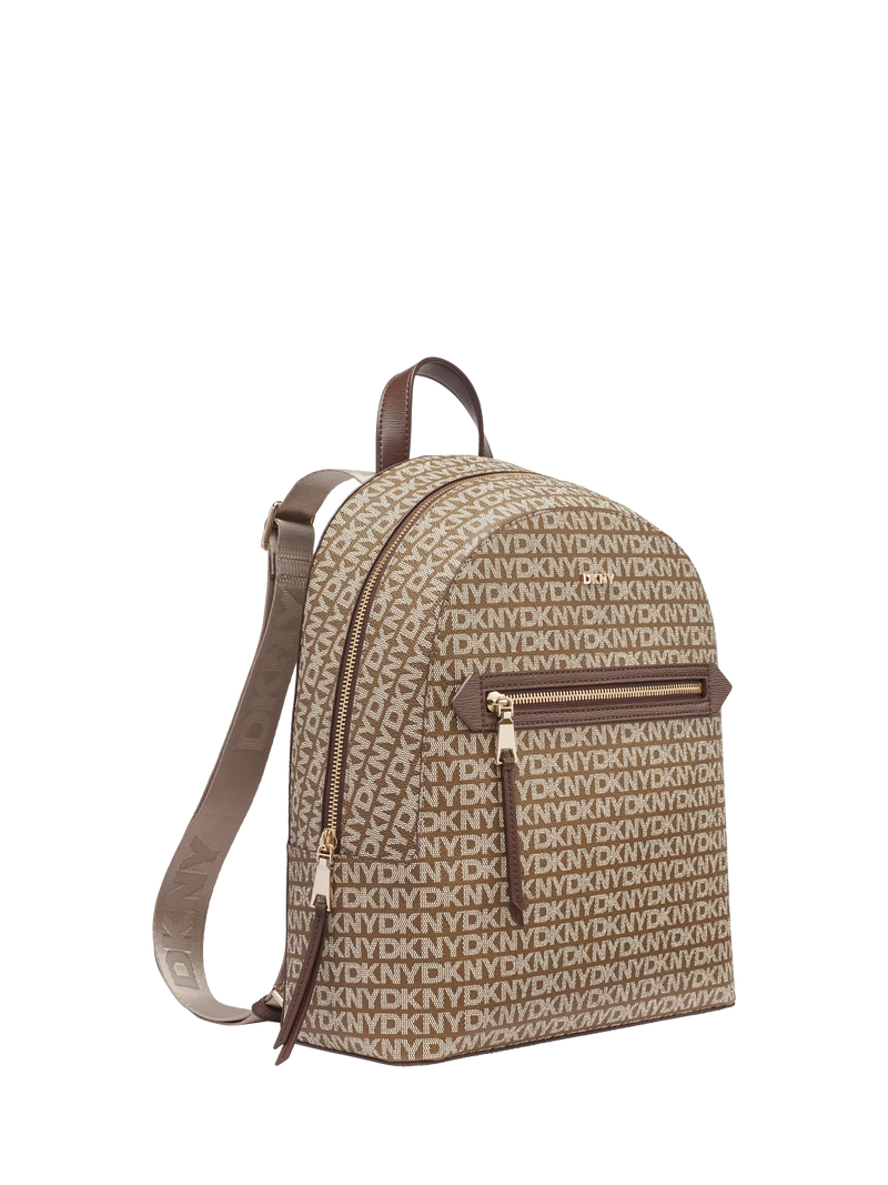 DKNY Bryant Ave backpack chocolate, imported from the UK