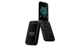 Nokia 2660 Flip mobile phone black - British product