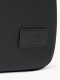 OSPREY LONDON Charlie black leather backpack, imported from the UK