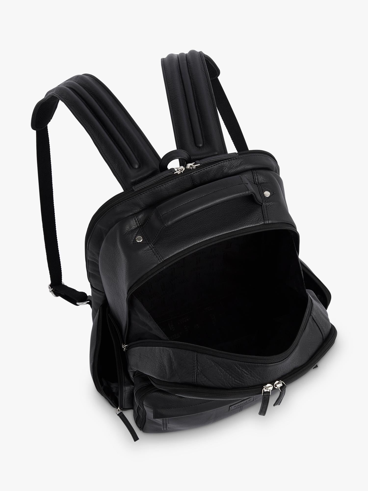 OSPREY LONDON Lockton leather backpack - British product