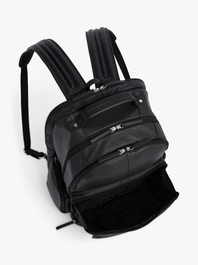 OSPREY LONDON Lockton leather backpack - British product