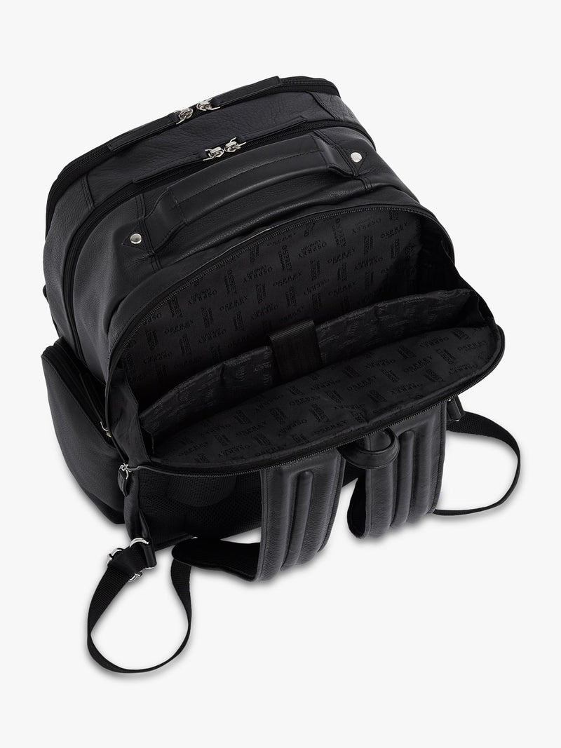 OSPREY LONDON Lockton leather backpack - British product