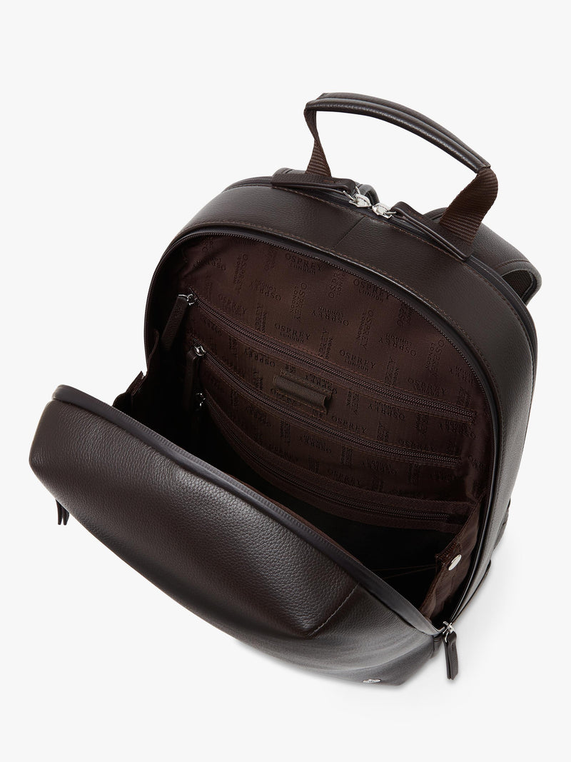 OSPREY LONDON Venture Leather backpack - British product