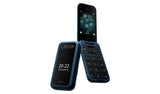 Nokia 2660 Flip mobile phone blue, UK version