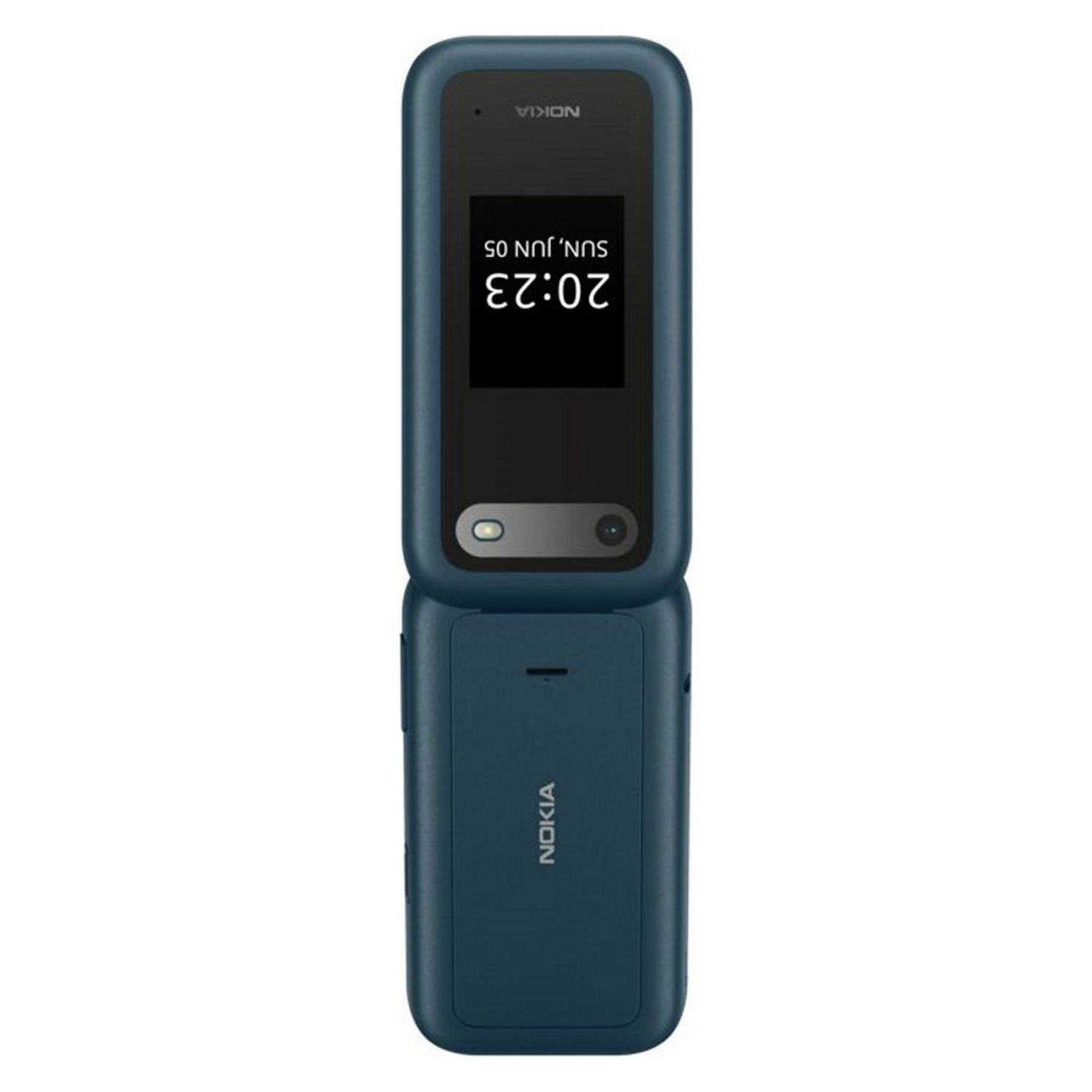 Nokia 2660 Flip mobile phone blue, UK version