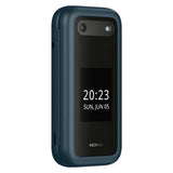 Nokia 2660 Flip mobile phone blue, UK version