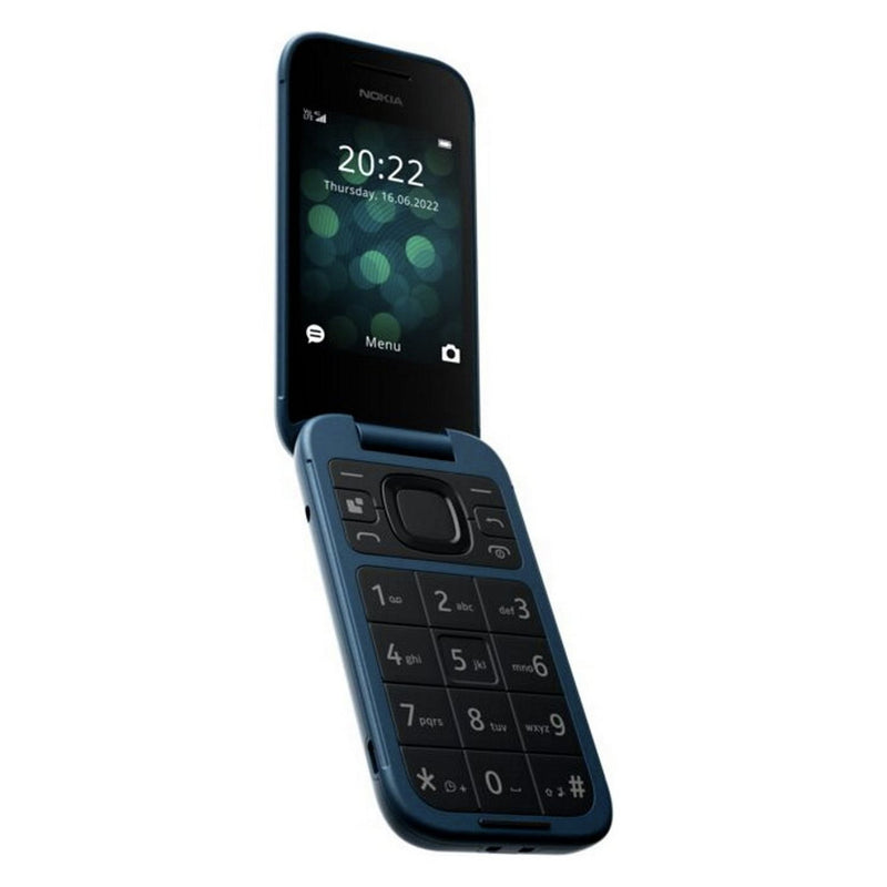 Nokia 2660 Flip mobile phone blue, UK version