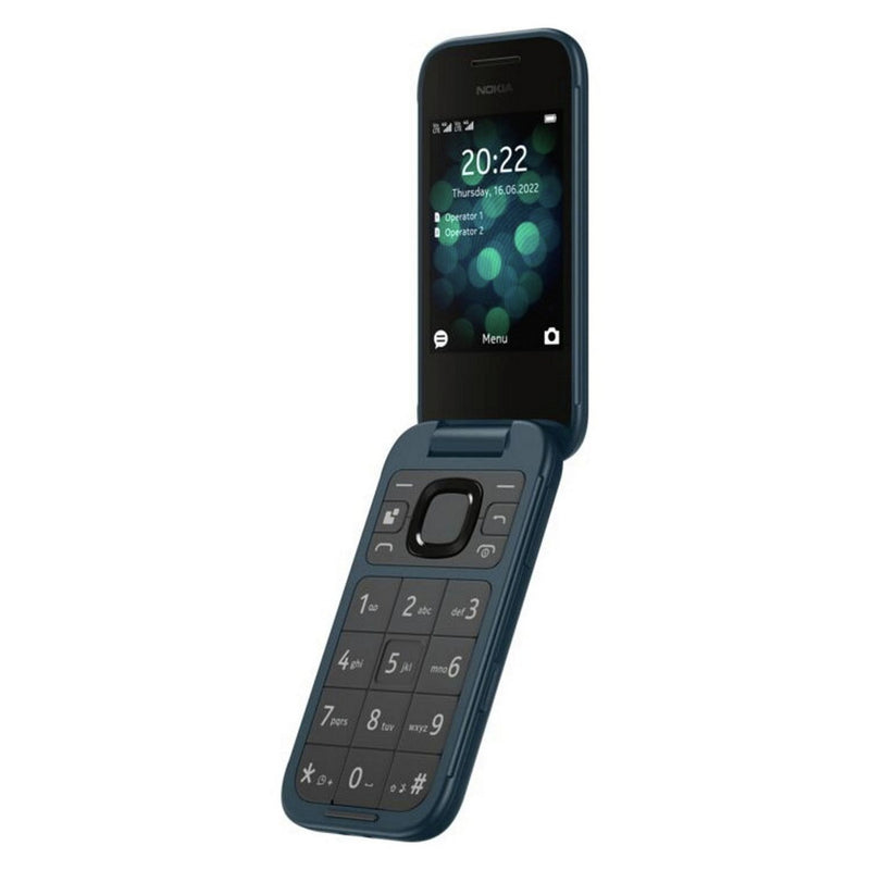 Nokia 2660 Flip mobile phone blue, UK version