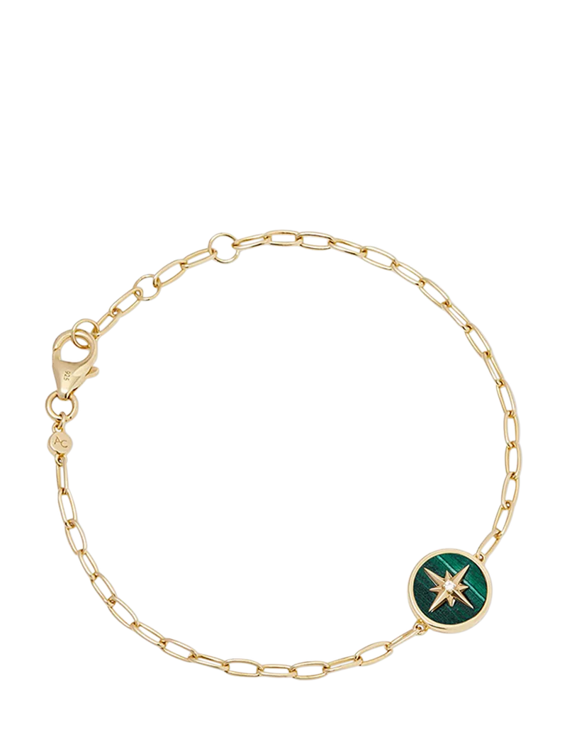 Astley Clarke Polaris locket bracelet gold plated sterling silver - British product