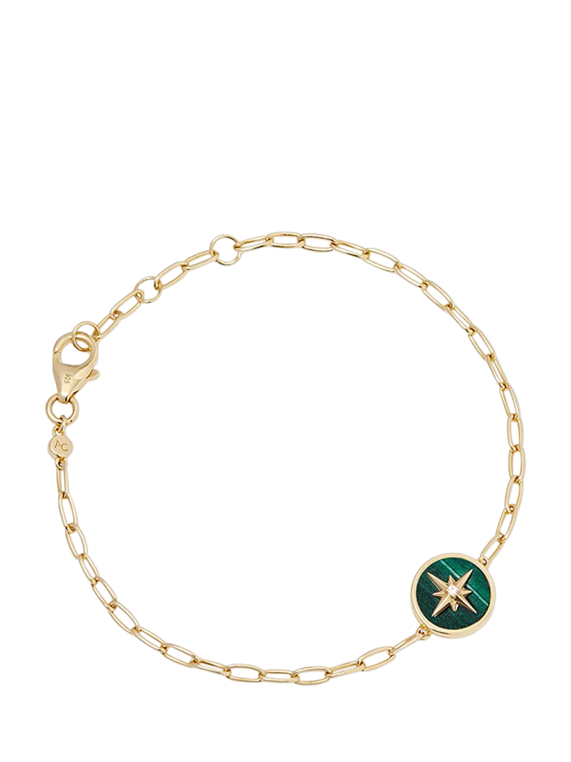 Astley Clarke Polaris locket bracelet gold plated sterling silver - British product