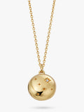 Astley Clarke sapphire locket 46cm (British brand)