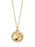 Astley Clarke White Sapphire Locket Necklace - 46cm