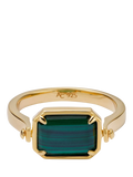 Astley Clarke Spinning Deco Cocktail Ring, Gold/Multi