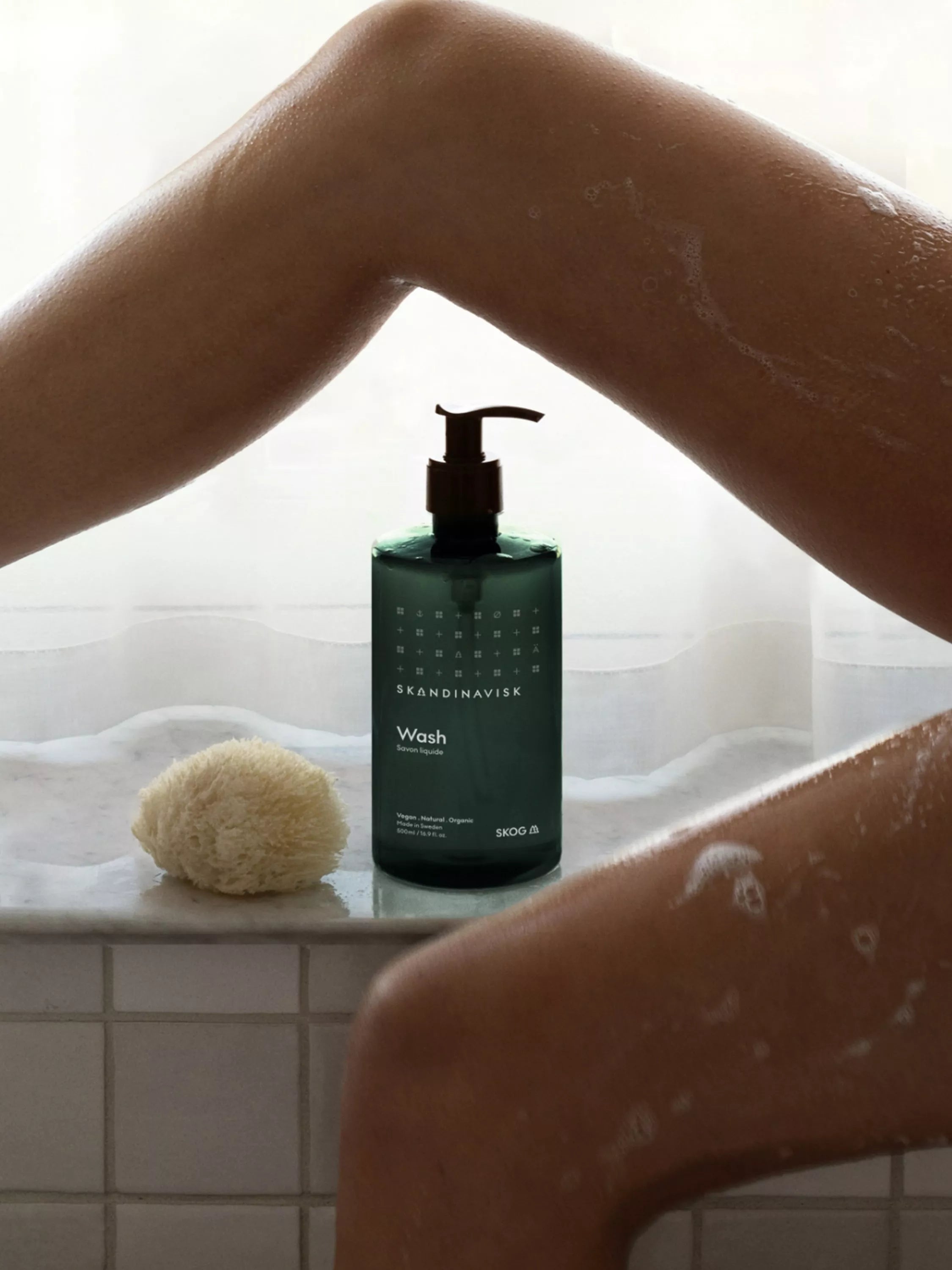 SKANDINAVISK Skog hand wash 500ml with woody scent (British brand)
