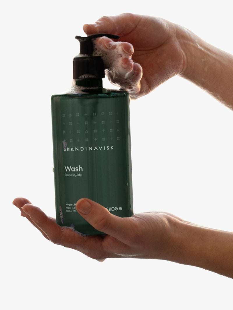 SKANDINAVISK Skog hand wash 500ml with woody scent (British brand)