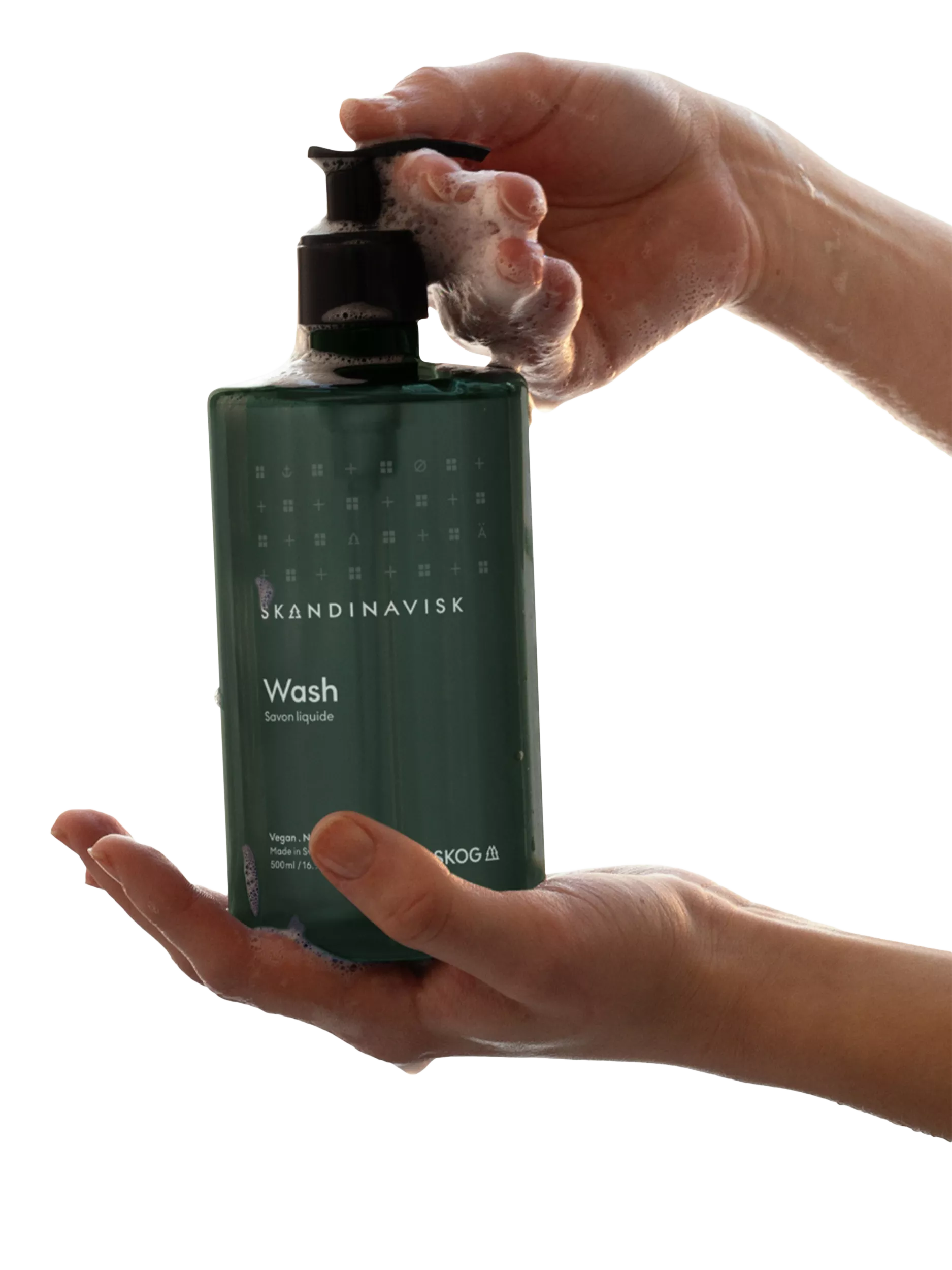 SKANDINAVISK Skog hand wash 500ml with woody scent (British brand)