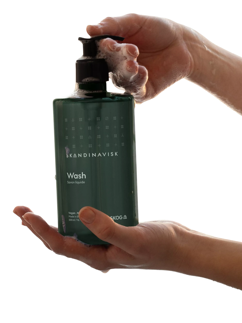 SKANDINAVISK Skog hand wash 500ml with woody scent (British brand)