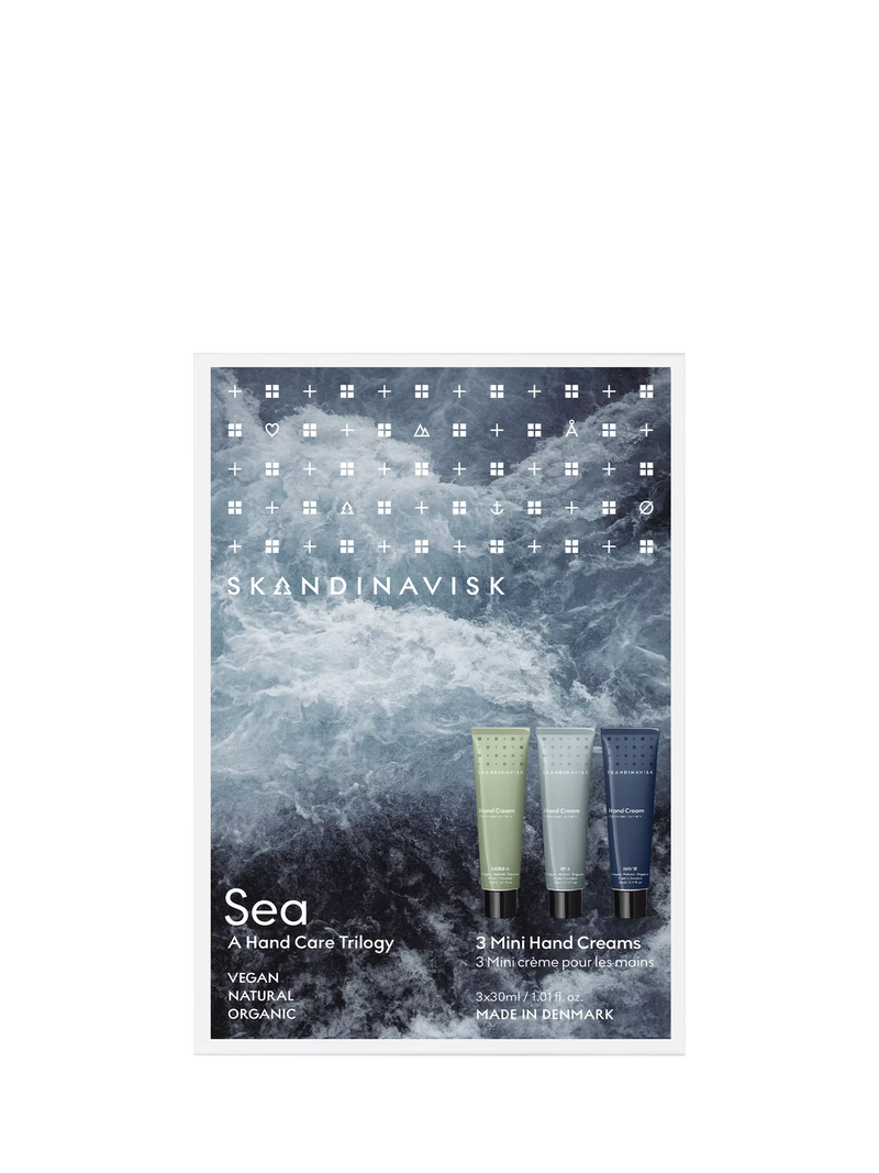 SKANDINAVISK mini hand cream set of three, UK version