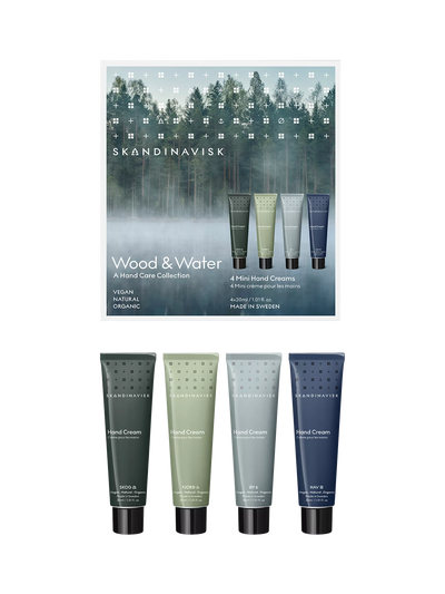 John Lewis SKANDINAVISK Wood & Water Hand Cream Gift Set of 4- Buy online at McGrocer