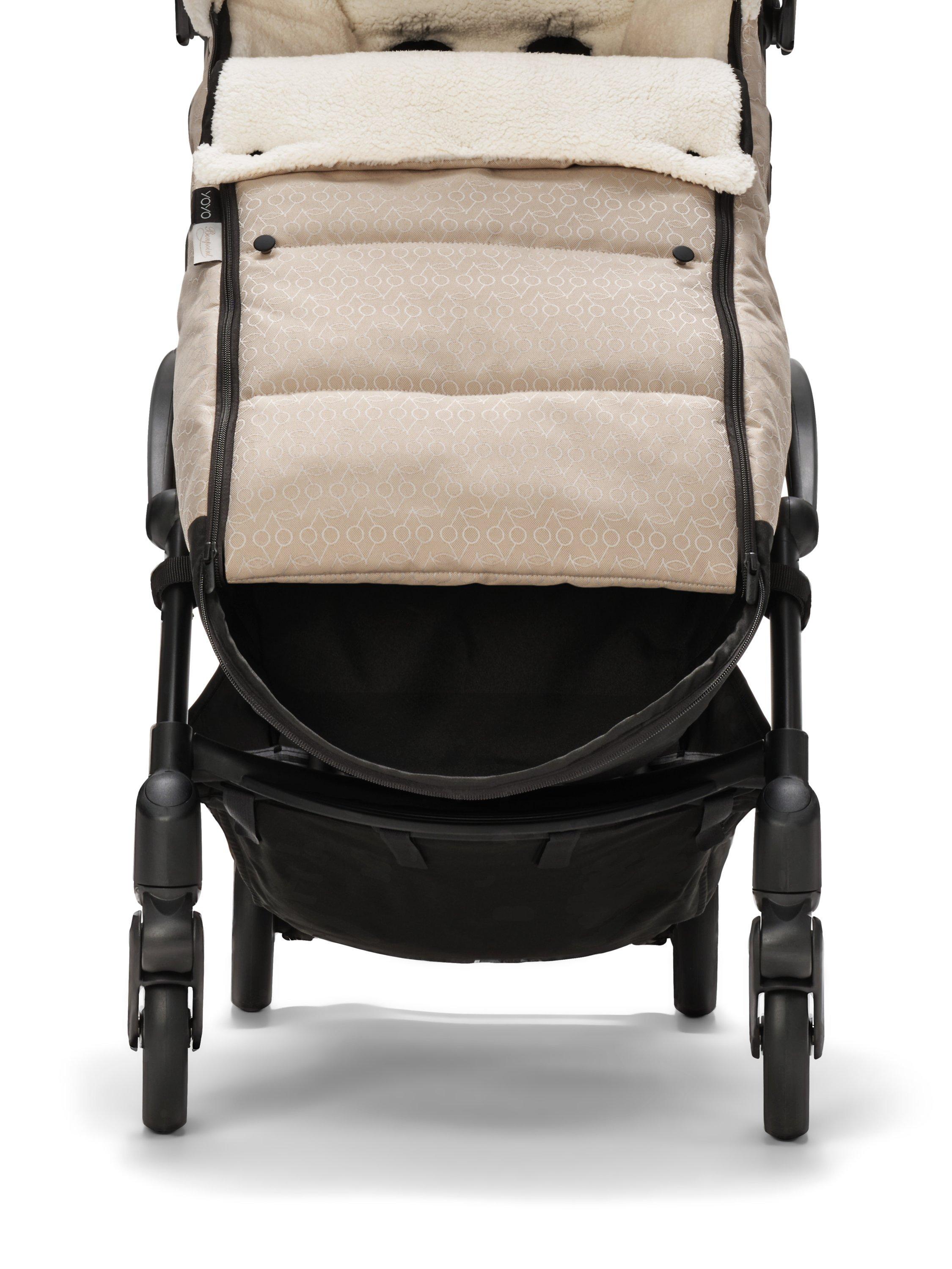 Stokke YOYO footmuff Bonpoint Beige baby stroller accessory - British product