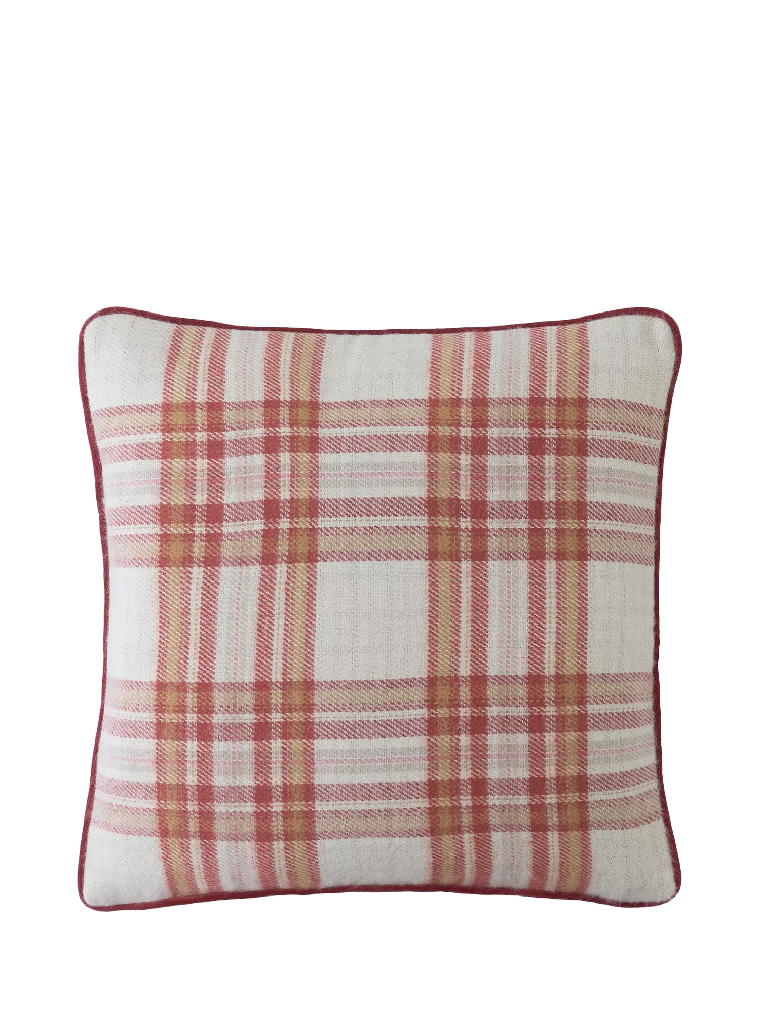 Laura Ashley Padbury Check cushion 45x45cm, UK version