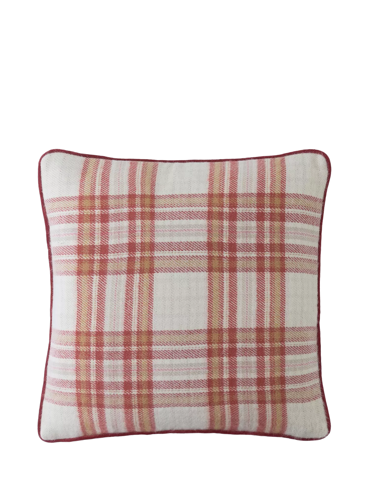 Laura Ashley Padbury Check cushion 45x45cm, UK version