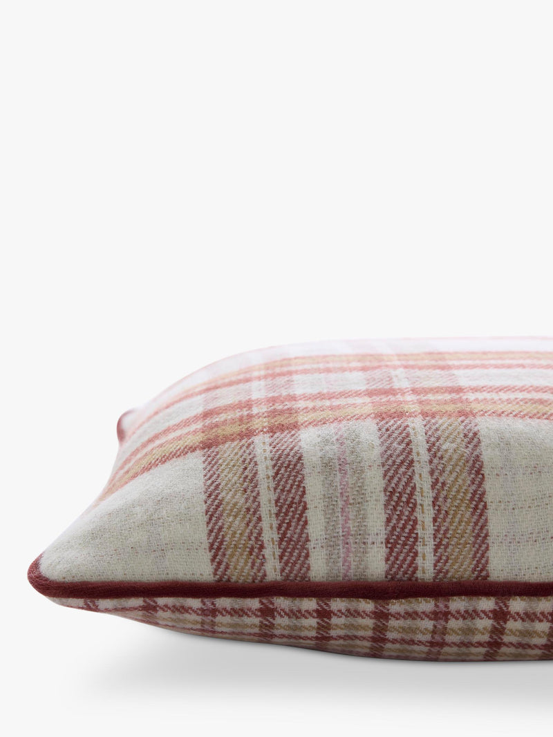 Laura Ashley Padbury Check cushion 45x45cm, UK version