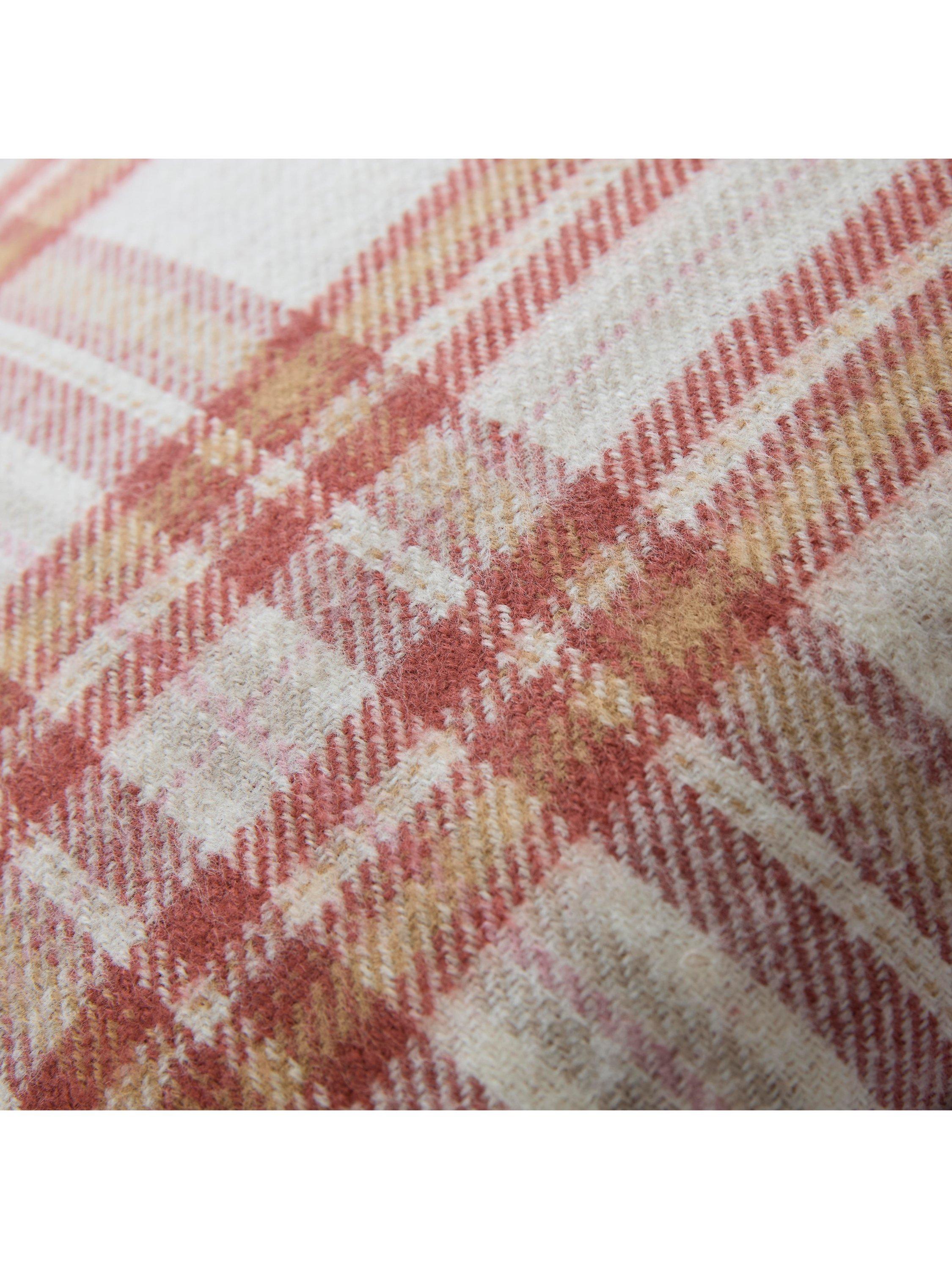 Laura Ashley Padbury Check cushion 45x45cm, UK version