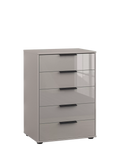 John Lewis Newlyn 5 Glass Drawer Chest