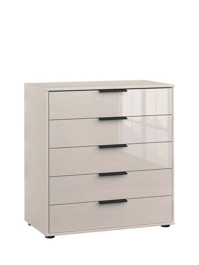 John Lewis John Lewis Newlyn Wide 5 Glass Drawer Chest- Buy online at McGrocer