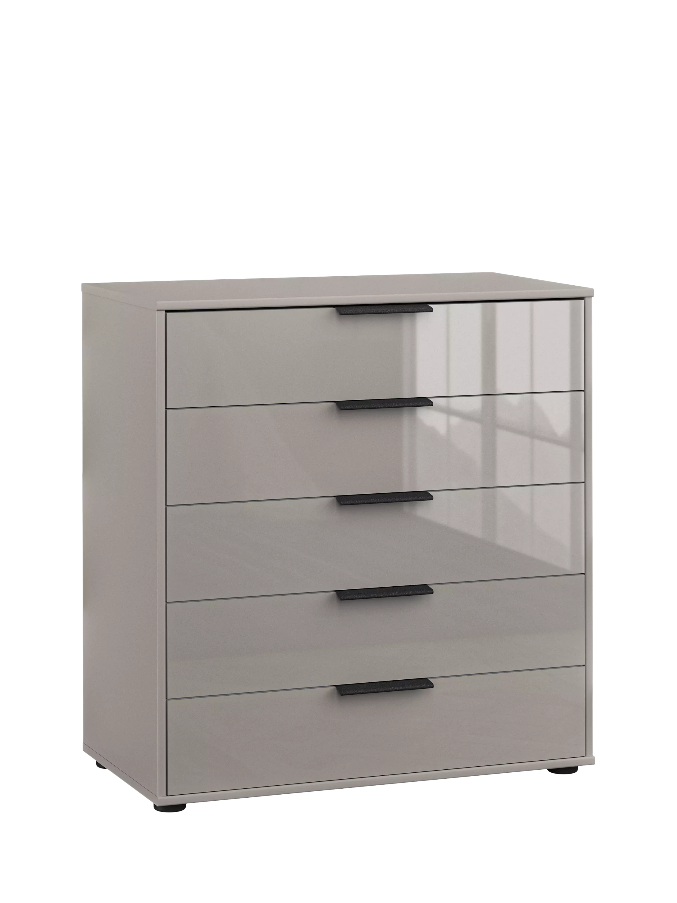 John Lewis Newlyn Wide 5 Glass Drawer Chest