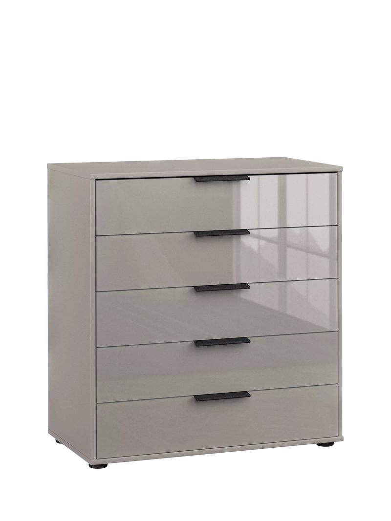 John Lewis Newlyn Wide 5 Glass Drawer Chest