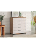 John Lewis Osaka Wide 5-drawer glass chest, imported from the UK