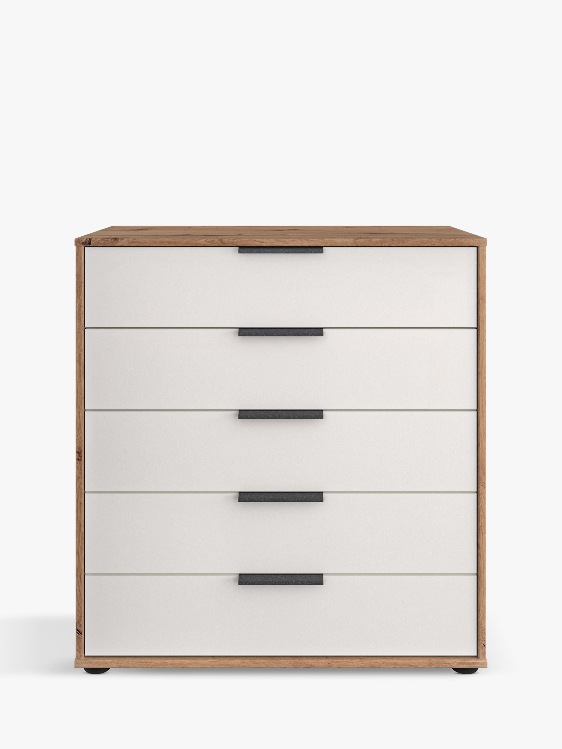 John Lewis Osaka Wide 5-drawer glass chest, imported from the UK