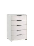 John Lewis Osaka 5 Glass Drawer Chest