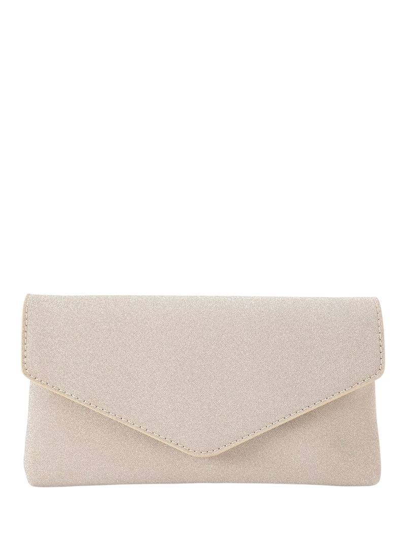 KG Kurt Geiger gold clutch evening bag, imported from the UK