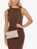 KG Kurt Geiger gold clutch evening bag, imported from the UK